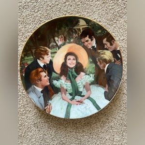 W.S. George 1988 Gone with the wind plate 7153R